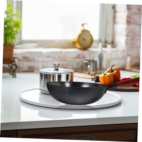 Wok antiadherente PRETYZOOM de hierro forjado miniatura 4