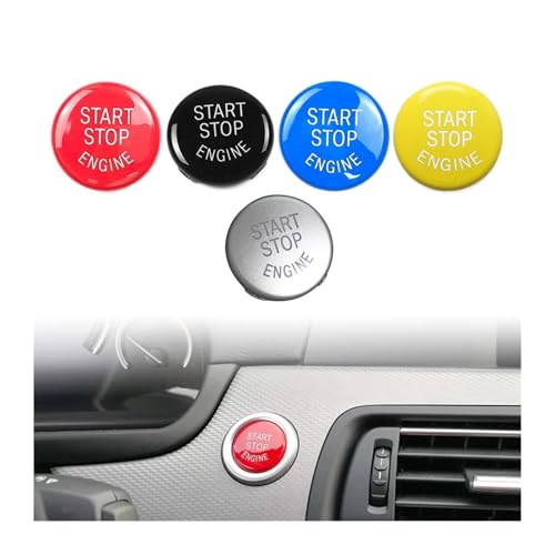 Cache-bouton de démarrage de voiture accessoire intérieur pour X1 X3 X5 E84 E90