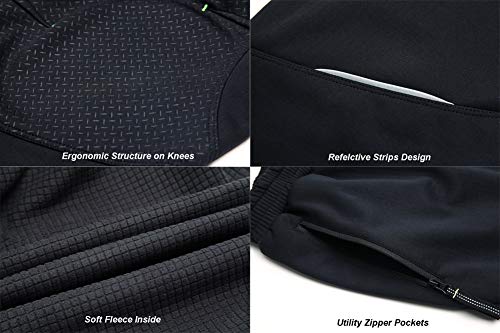 image for STUTSPORTS Men's Cycling Pants Windproof Bike Pants Long Riding Bicycl