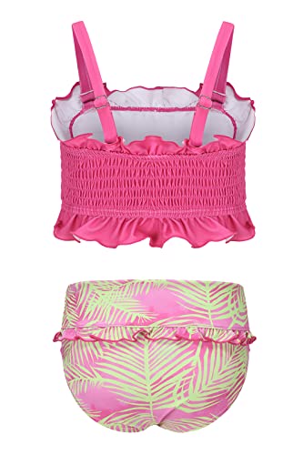 Image of Moon Tree Girls Two Piece Bikini Swimsuits Bathing Suit Athletic Swim Suit