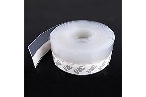 Weather Stripping, Clear Protective Plastic Strips