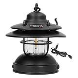 Linterna De Camping Retro, Linterna De Camping LED Vintage, Lámpara De Camping Con Pilas LED, Luces Colgantes Artísticas Retro Para Exteriores, Hierro, Luz Portátil Para Tienda De Campaña Colgante Al