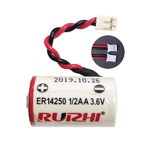 Pile ER14250 VDO Siemens longue durée RUIZHI de 1200mAh pour sauvegarde tachygraphe