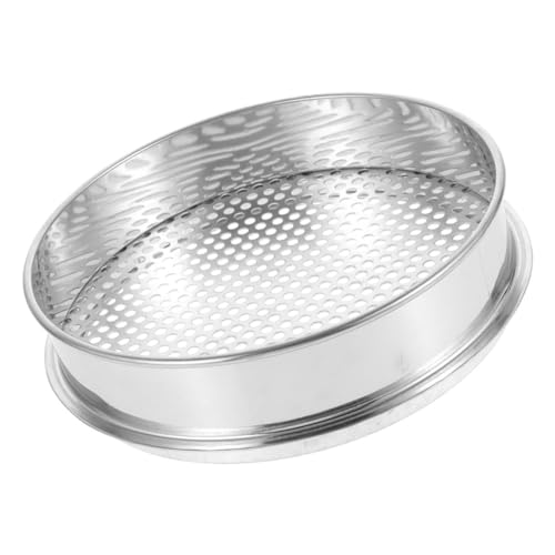 Filtro De Suelo De Tierra Pala Pala Para Rocas Suelo Suculento Para Macetas De Jardín Tamizar De Arena De Malla Fina Cedazo Acero Inoxidable Grey Gatuida