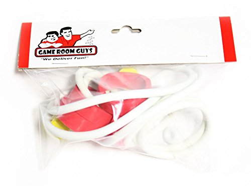 Game Room Guys Bally Radical Pinball White Rubber Ring Kit