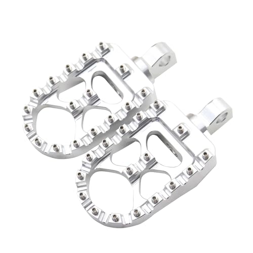 Repose-Pieds Moto MX Larges en Finition Custom Premium pour Sportster et Dyna Bobber