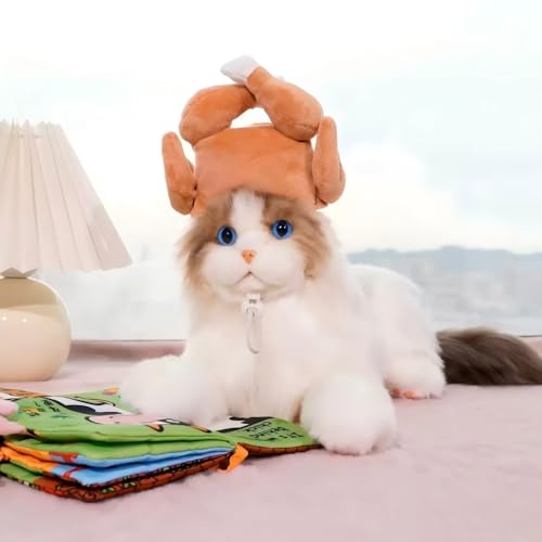 Sombrero Ajustable de Pata de Pavo para Perros miniatura 6