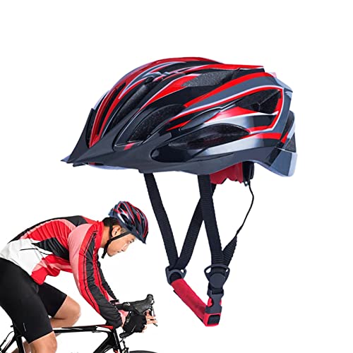 Capacetes de ciclismo para adultos leves | Capacetes de bicicleta totalmente moldados ultraleves | C