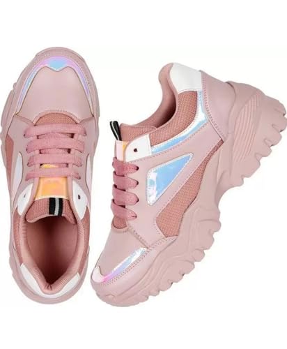 Image of Fabbmate Trendy Light Weight Sneakers for Women Pack of 1