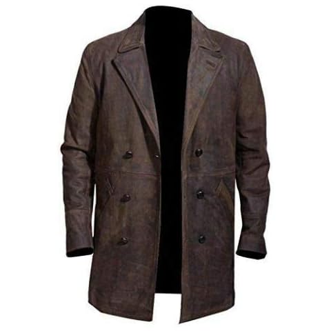 Miracle Trading War Doctor Coat | John Hurt Coat | Brown Leather Coat | 2XS to 5XL (l) Cover