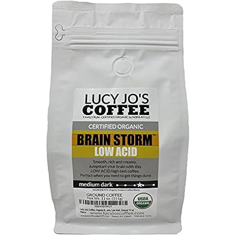 Lucy Jo's Coffee Organic Brainstorm Cover
