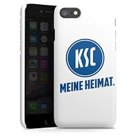 Premium Case kompatibel mit Apple iPhone 8 Smartphone Handyhlle  Schutzhlle glnzend Wappen Karlsruher SC KSC: Amazon.de: Elektronik & Foto