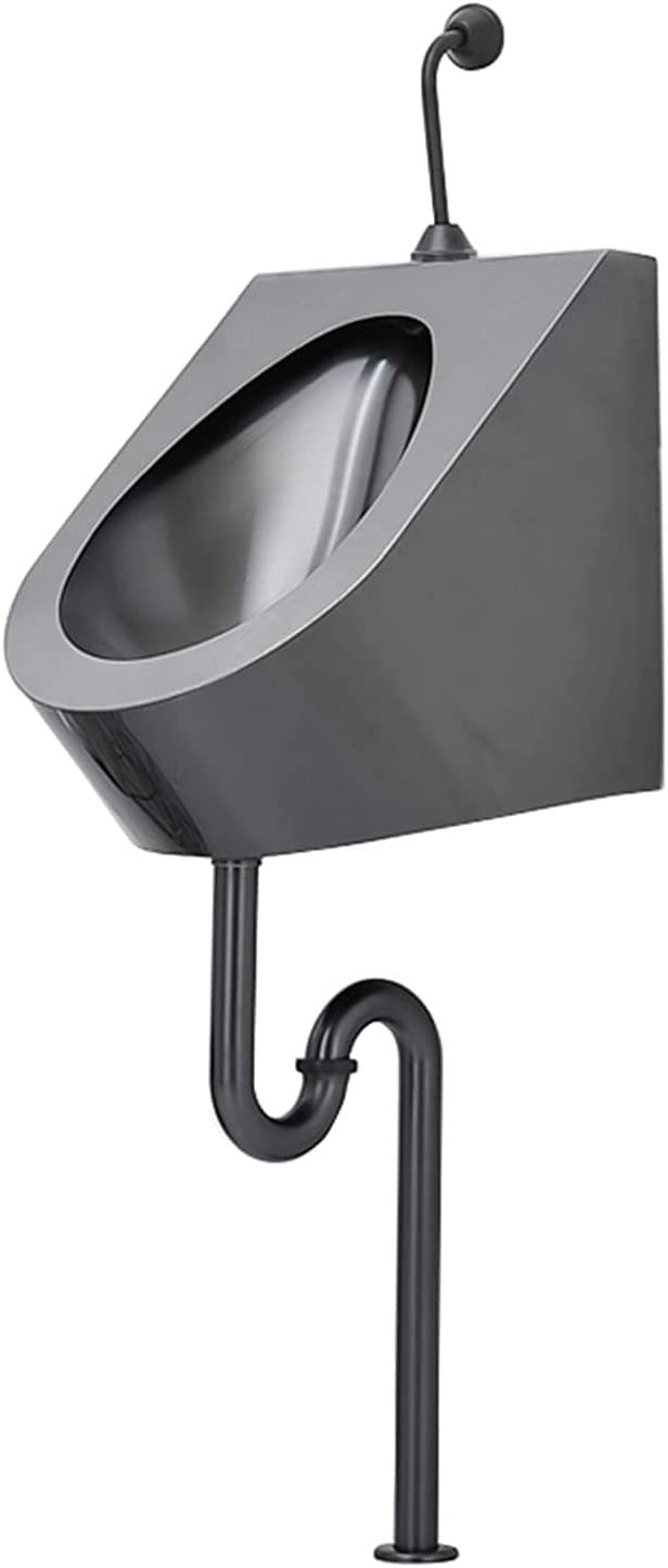 GTHTUHFD Men'S Sensor Urinal, Wall-Mounted With Drainage Intelligent Infrared Sensor Flush Valve,Wall Drainage,ground drainage