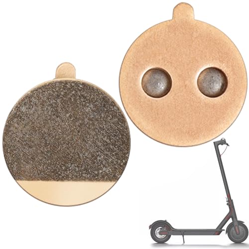 Rierousy 2 Pastillas de Freno de Disco Sinterizado para Kugoo M4 / Kugoo Scooter, para Xiaomi Mi 1s / Soflow So4 Pro - Electric Scooter Accessories Individual Parts