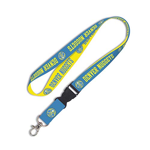 Lanyard Denver Nuggets NBA WinCraft breakable pour pass et clés