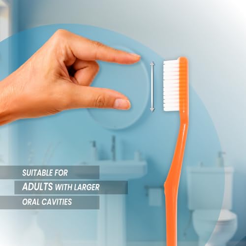 Image of MAXI Angular Hard Toothbrush | Helps Improve Gum Health | Deep Plaque & Stain Removal | Manual Hard Bristles Tooth Brush | Multicolor Value Pack of 12