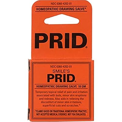 Smile's PRID Drawing Salve by Hyland's, Relief of Topical Pain and Skin Irritations, 18 grams