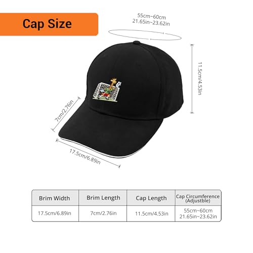 Gorra bordada ajustable de algodón transpirable para hombre y mujer miniatura 5