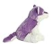 Aurora® Huggable Destination Nation™ Wolf Stuffed Animal - Global Exploration - Learning Fun - Purple 12 Inches