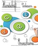  Handschrift Verbessern Erwachsene: Schönere Schrift Verbessern Sie Ihre Handschrift und das Schreiben durch Übung, handschrift buchstaben, deutsche ... Seiten Handschrift Übungsbuch für Erwachsene.