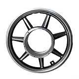Gdfnmogo Ruota elettrica pieghevole in lega di alluminio da 14 pollici per ruota della bici - Mozzo di ricambio da 270 mm per scooter o E-For Bike, ruota posteriore leggera da 1,2 kg con (tipo 2)