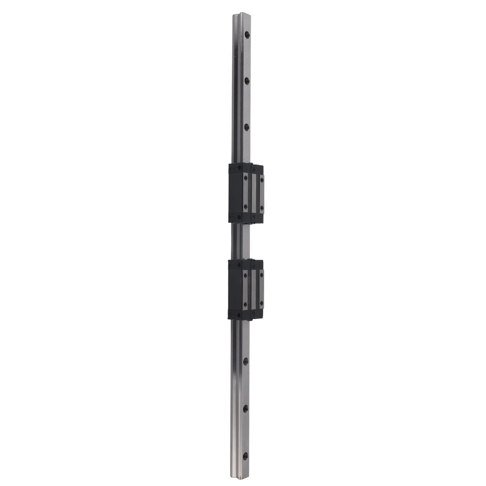 Fafeicy Prowadnica Liniowa 600 Mm, Stal łożyskowa Szyna HGR20 z 2 Wózkami do Obrabiarek, Sprzęt Medyczny, Obciążenie 25,31 KN, śruby M4