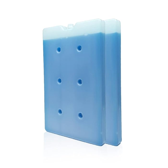 Buy Large Ice Packs for Coolers Reusable Ice Block for Lunch Box