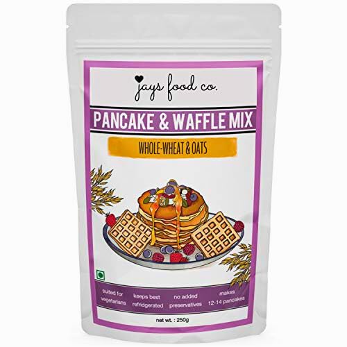 See full amazon price history chart for jays food co Pancake & Waffle Mix, Wholewheat & Oats | Instant Breakfast Mix made with Wholewheat flour and Oats | Eggless | No Maida | Healthy Breakfast for Adults and Kids (500 Grams) jays food co Pancake & Waffle Mix, Wholewheat & Oats | Instant Breakfast Mix made with Wholewheat flour and Oats | Eggless | No Maida | Healthy Breakfast for Adults and Kids (500 Grams) (B08P5SVX9G) Amazon Price History, Amazon Price Tracker