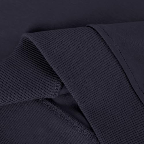 Pull basique homme zippé en cachemire et polyester noir taille XXL - 4