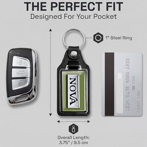 Image of Brotherhood Car Key Chain for Nova - Classic Models Keychain for Men and Women Gift Key Ring