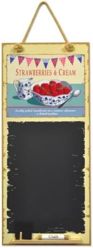 Strawberries & Cream Chalkboard