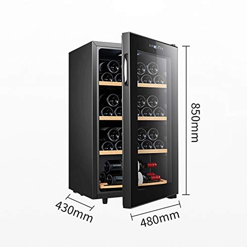 Dingyxin 84l Wine Cooler/Cabinet Beverage Refrigerator Small Red & White Wine Cellar Digital Temperature Beer Soda Counter Top Bar Office Quiet Operation Compressor Free on Fridge.com - View 6