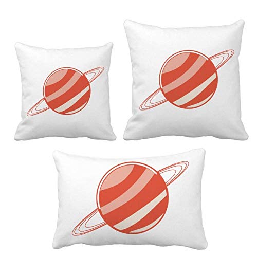 Parure de coussin Universe Alien Monster Saturne de décoration salon - 2