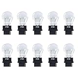 (10 Pack) 3156 Bulb for Brake Light Turn Signal Side Marker Tail Light Miniature Bulb - Voltage Automotive - Standard Replacement