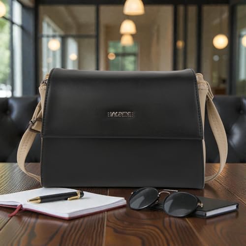Image of Stylish Sling Bag for Women | Compact Flap Shoulder Crossbody Purse | Adjustable Strap | Smooth Zipper Closure | Fashion Handbag for Travel, Shopping, Casual Outings & Daily Carry
