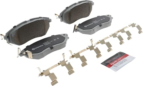 Brembo P78017N Premium Ceramic Front Disc Brake Pad Set SUBARU OE# 26296AJ001