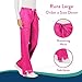 Cherokee Scrubs for Women Mid Rise Moderate Flare Drawstring Pant with 5 Pockets, Ultra Soft & Breathable Fabric - WW120, L, Electric Pink