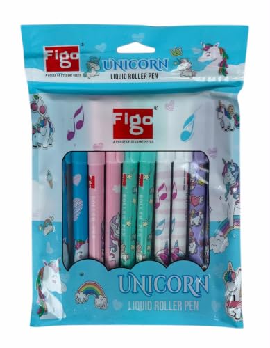 Image of MSGH Figo Fomo Panda Liquid Roller Pen (UNI BLUE PEN 10pcs)