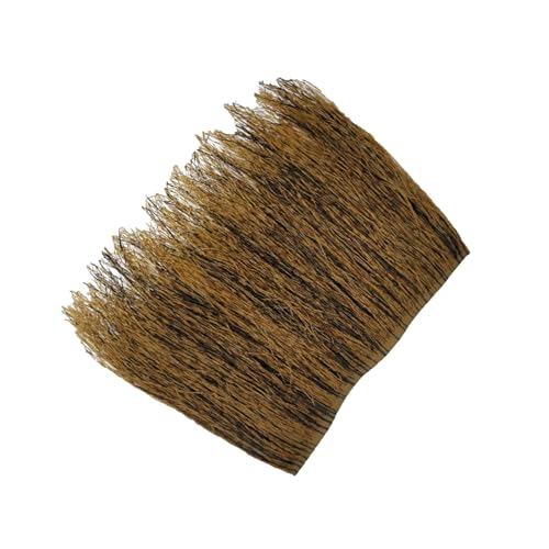 LWZQRVCT Fireproof Synthetic Palm Thatch Roll,Artificial Straw Roof Thatch Roll,for