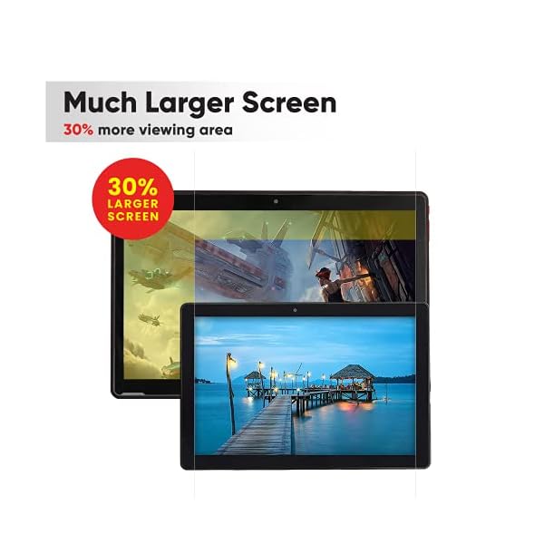 Simbans [3 Bonus Items] TangoTab XL 11.6 Inch Tablet and Keyboard, 2-in-1 Mini Laptop, Android 10, 4 GB RAM, 64 GB Storage, Mini-HDMI, 8MP Camera, USB, GPS, Dual WiFi, Bluetooth Computer PC - TLXL