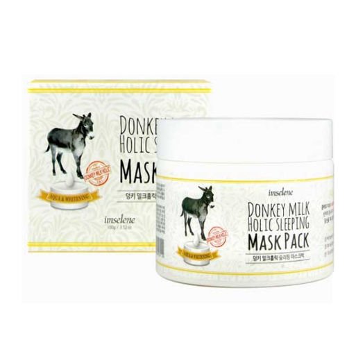 Imselene Donkey Milk Holic Sleeping Mask Pack 100ml Nutrition Moisture