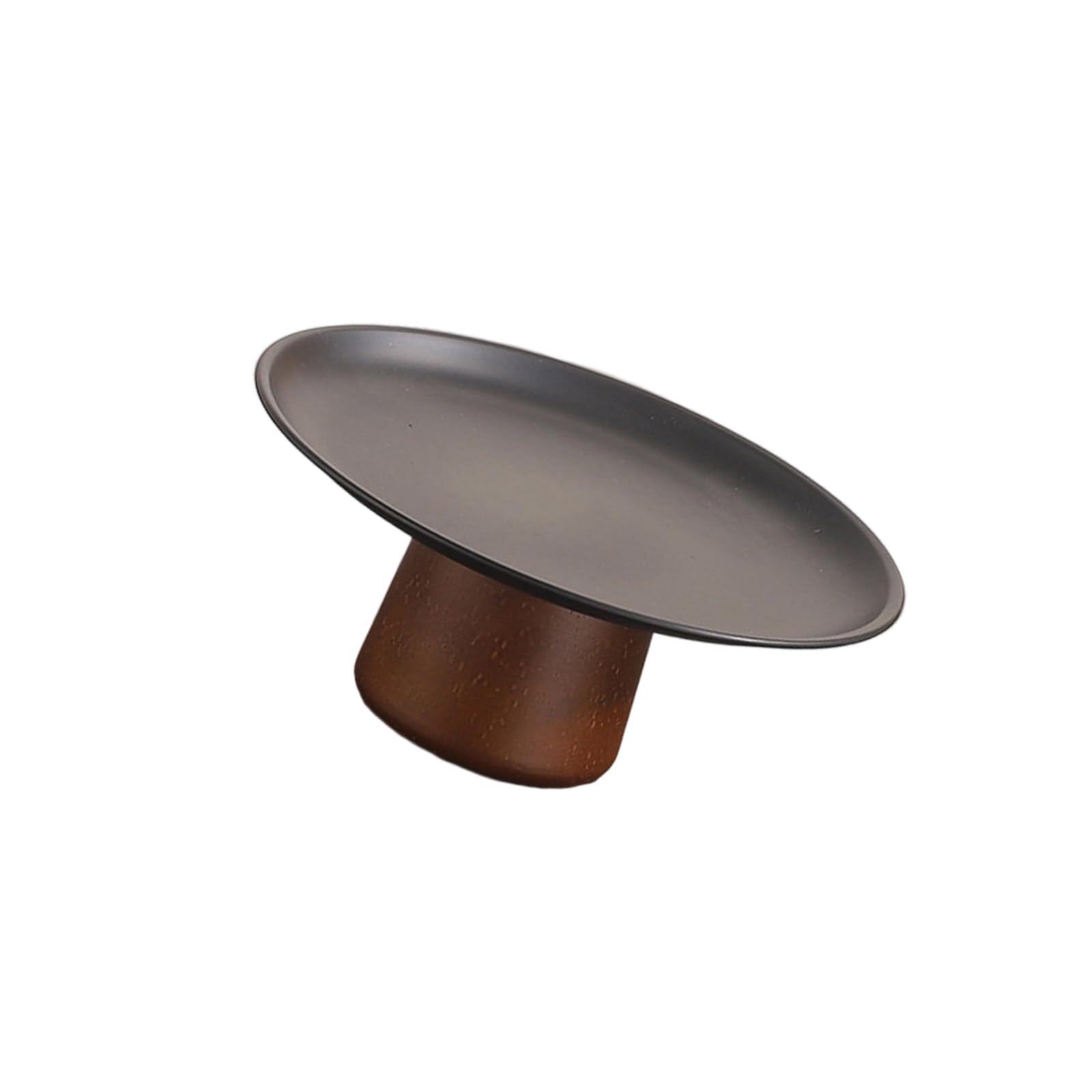 jiingekk Rural Fashion Tiered Wood Display Tray for Produce Cheese Charcuterieboard Boards Kitchen Countertop Staging Wooden Heightened Dessert Serving Tray
