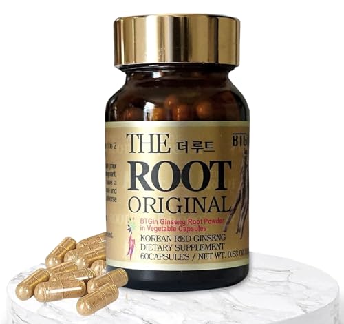 BTGIN Cápsulas Ginseng Coreano Rg3 Fermentado