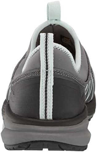 KEEN Utility Women's Vista Energy Shift Low Height Composite Toe Slip On Industrial Work Shoes, Steel Grey/Blue Glass, 8 | Image 2