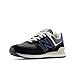 Produktbild New Balance 574 Unisex-Erwachsene Sneaker, Schwarz/Blauer Achat, 44 EU