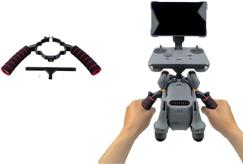 for Dual Handle Handheld Stand for DJI for Mavic 4 Pro Drone Control Fixed Bracket Gimbal Stabilizer Photography Expan(for RC Pro 2)