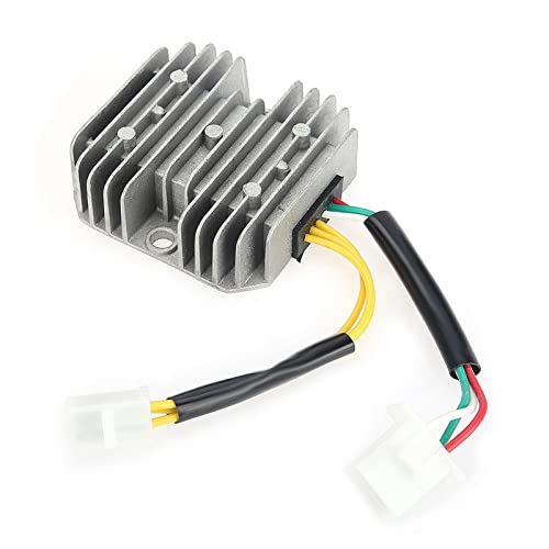 Regulador retificador Zohisin 150 retificador de 4 pinos para gy6 150 13,0 × 11,0 × 4,0 retificador