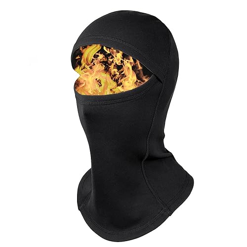 La Mejor Selección de Pasamontañas para Niño Top 10. 47 Pasamontañas para niños, cubrebocas de esquí de invierno para niños y niñas, color negro, Negro -, 3-9 años