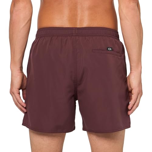 Armani Exchange Men's Collegiate Capsule Swim Trunk2