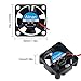Alinan 6pcs 3010 12V Fan 30x30x10mm 2-pin Sleeve Bearing Brushless DC Cooling Fan for 3D Printer, PC Case, Router, TV Box & Small Electronic Devices